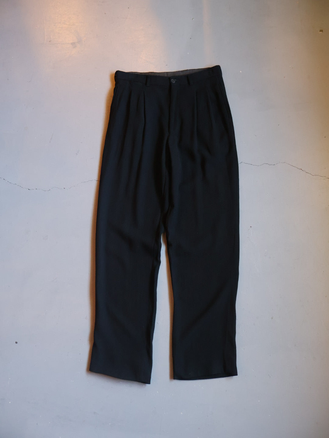 90s Emporio Armani レーヨンスラックス