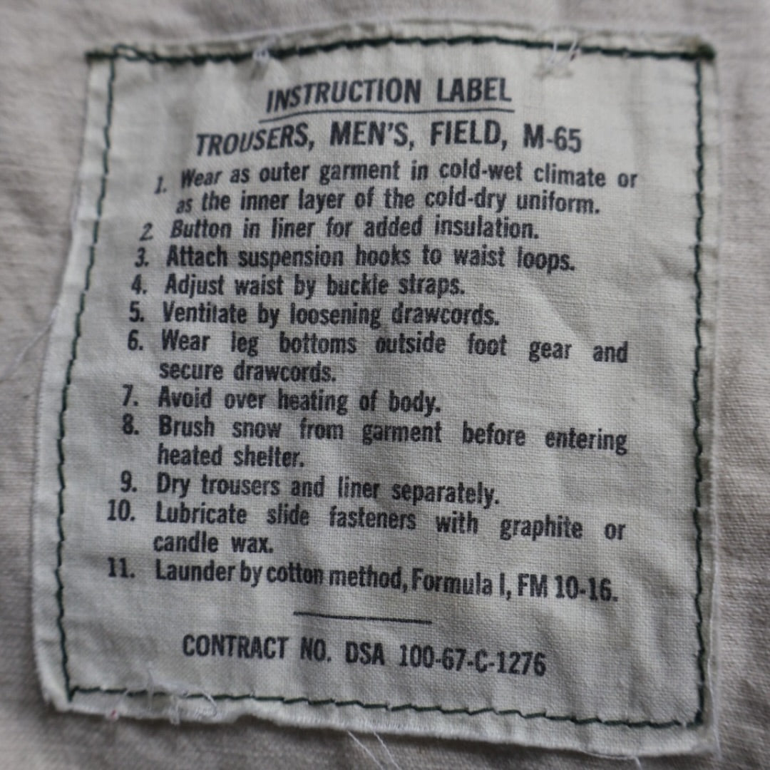 60s M-65 フィールドパンツ