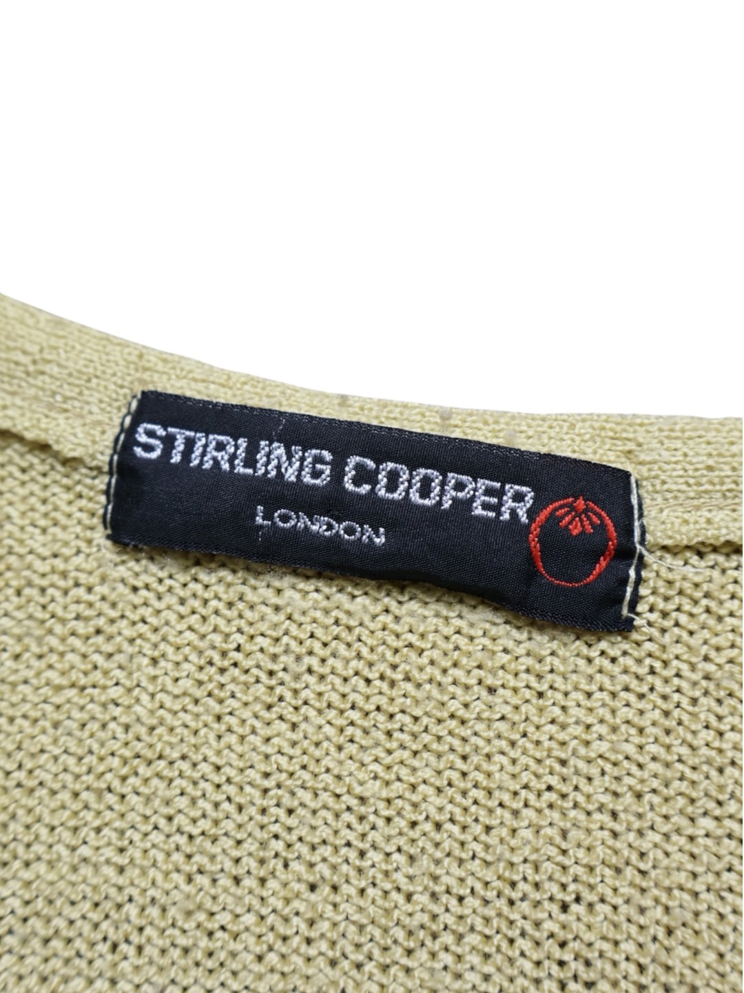 90s~ STRLING COOPER アクリルニットベスト