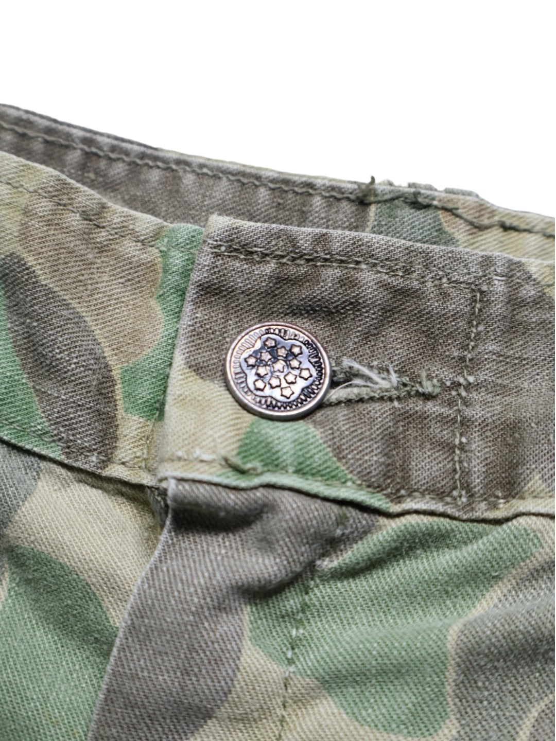 50s M-43 Type Duck Hunter Camo サイドカーゴパンツ