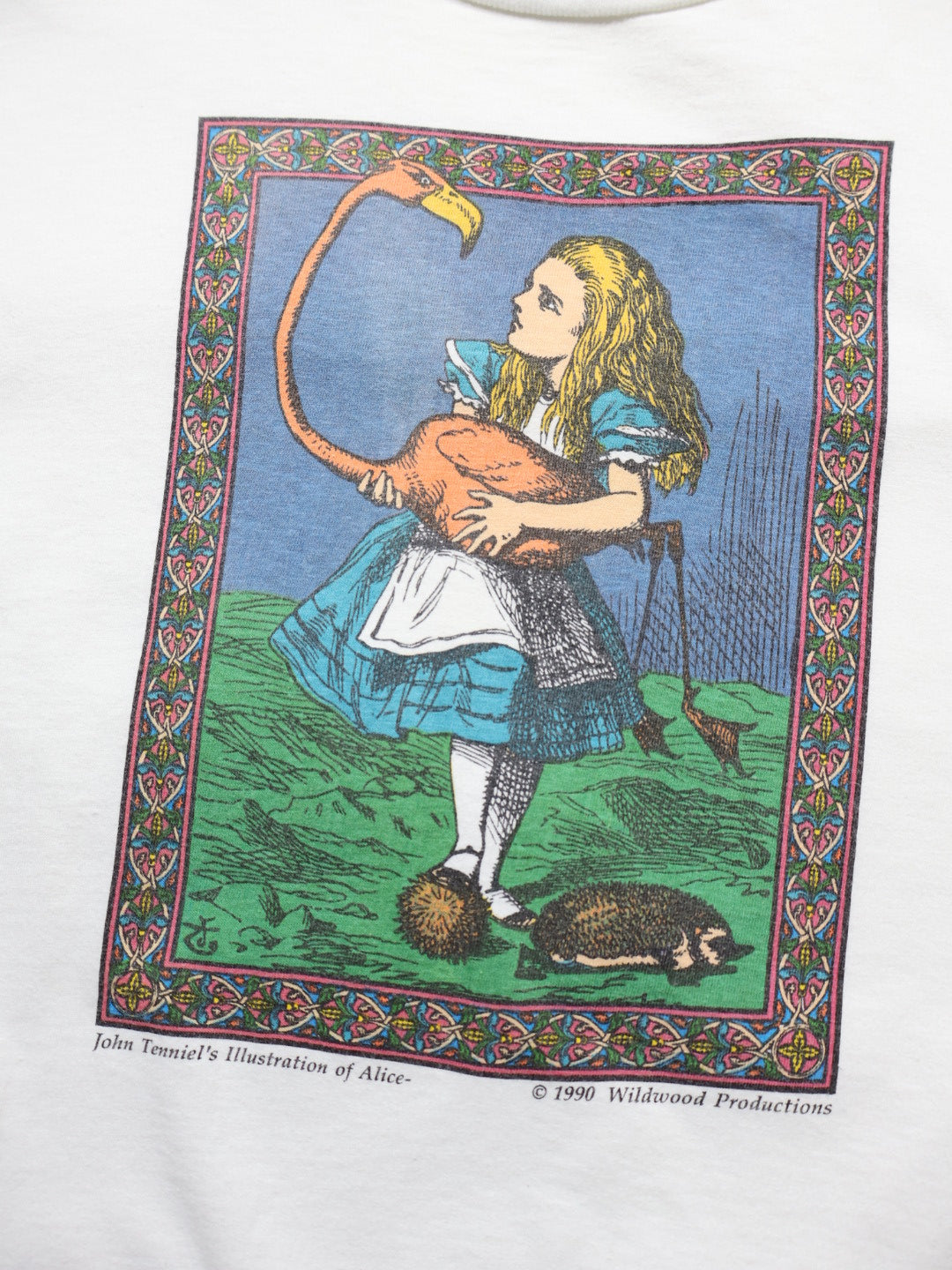 90s ALICE IN WONDERLAND Tシャツ