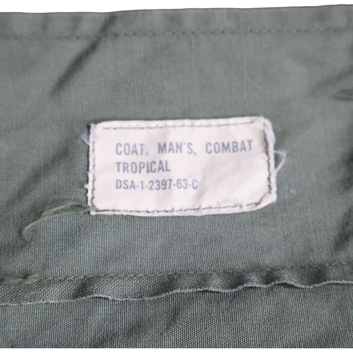 60s US ARMY "1st Type" ジャングルファティーグジャケット