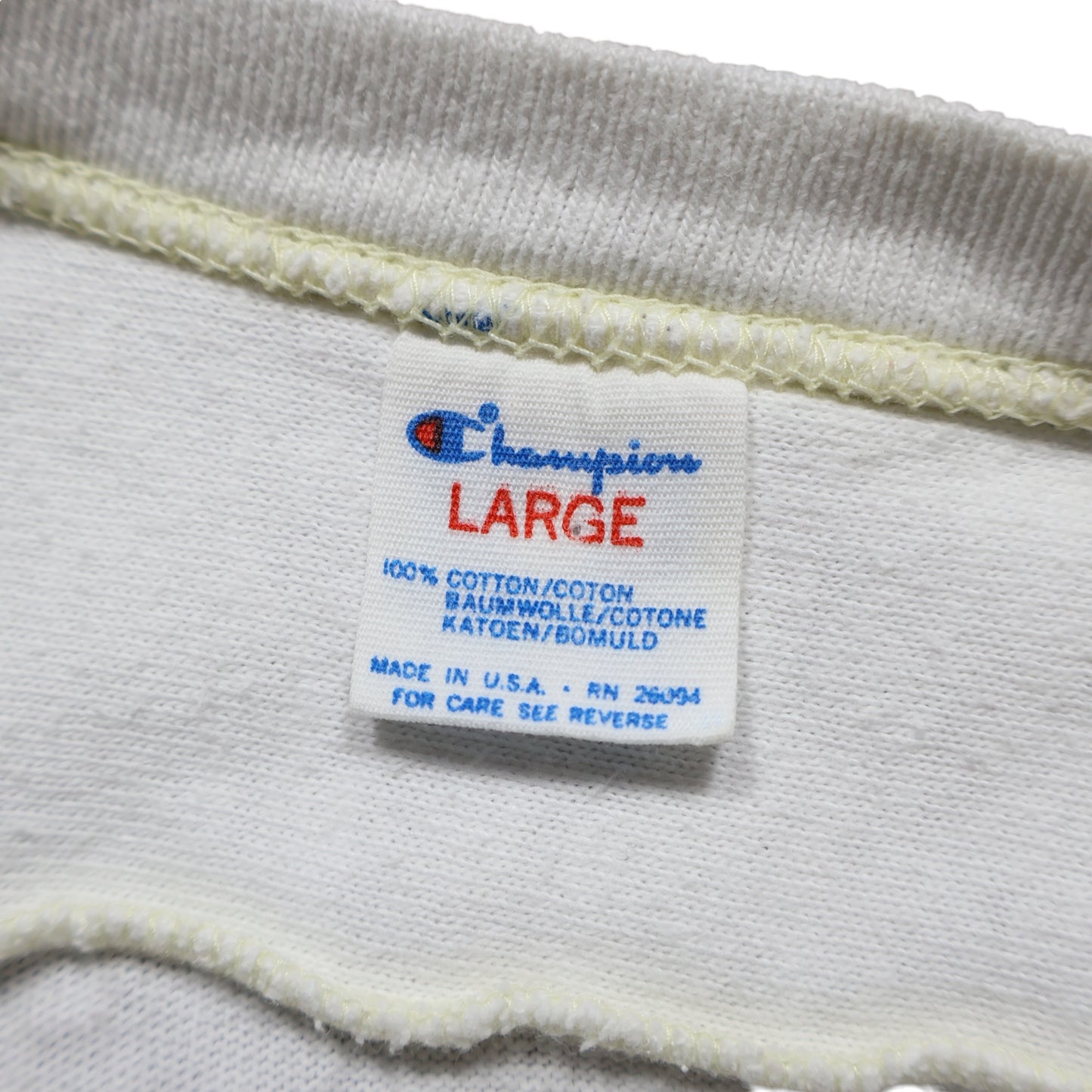 80s Champion フットボールＴシャツ