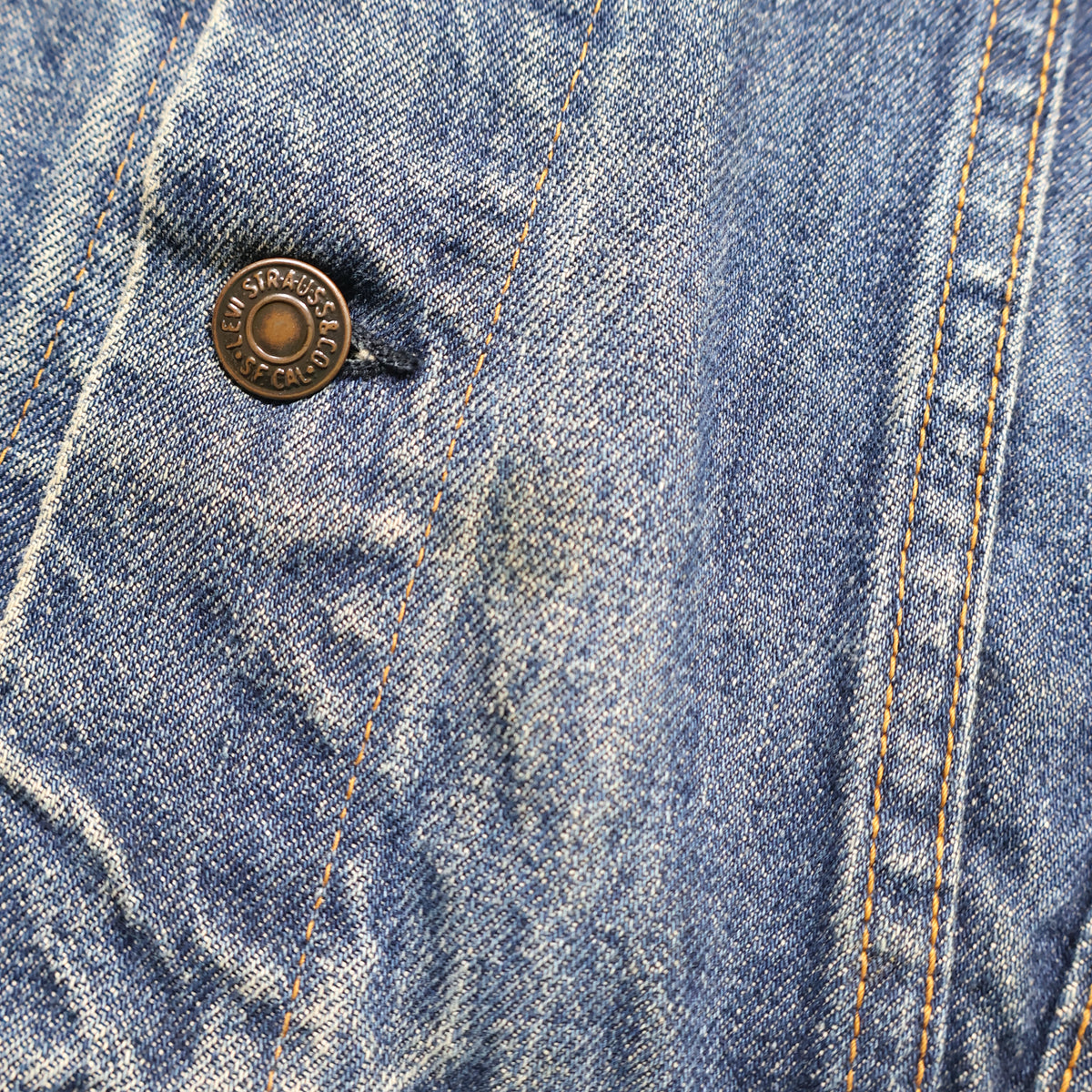 70s Levis 70505 small e デニムジャケット
