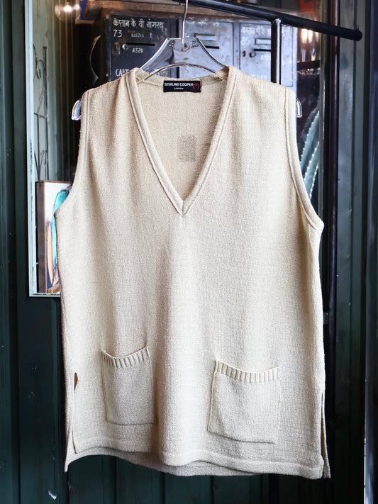 90s~ STRLING COOPER アクリルニットベスト