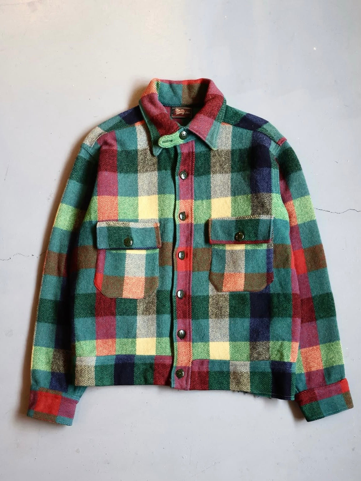 30s Woolrich ウールシャツジャケット