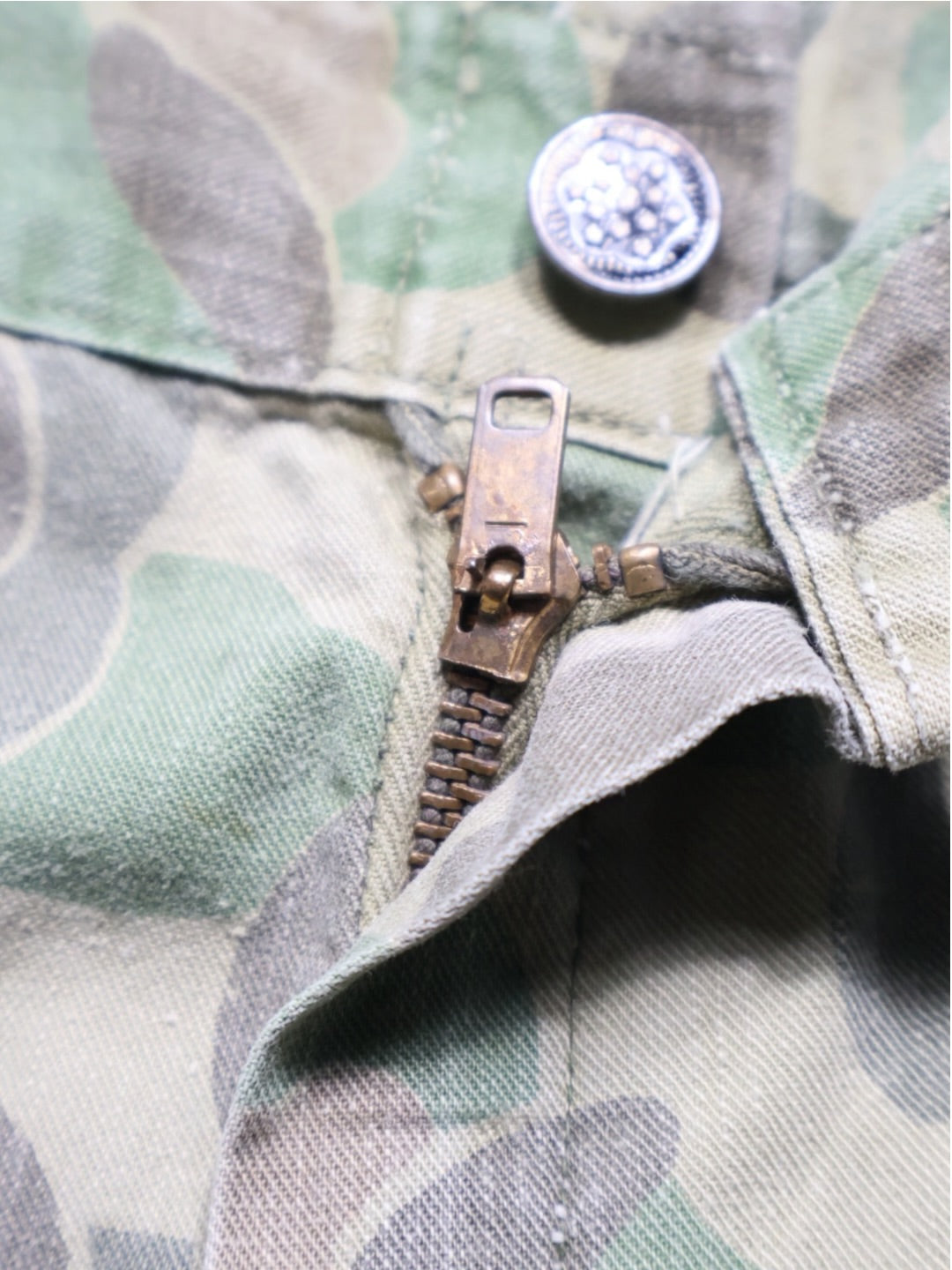 50s M-43 Type Duck Hunter Camo サイドカーゴパンツ