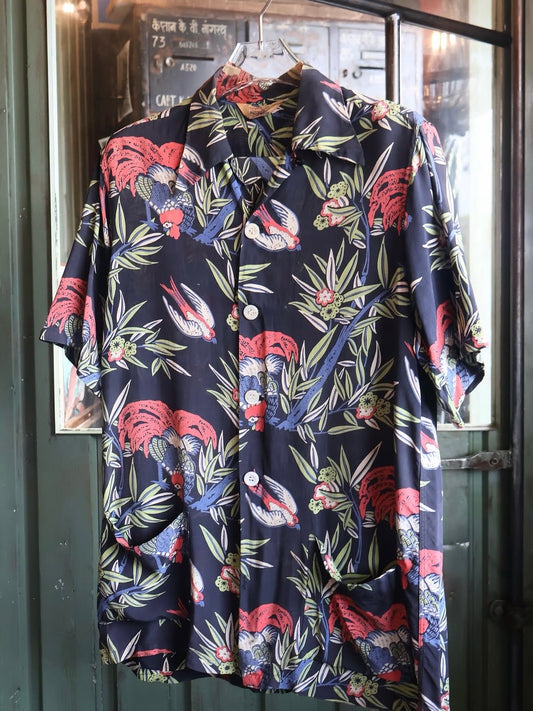 50s NATIONAL Miami Style レーヨンシャツ