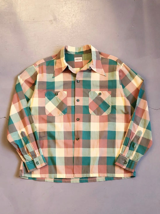 50s TOWNCRAFT コットン開襟シャツ