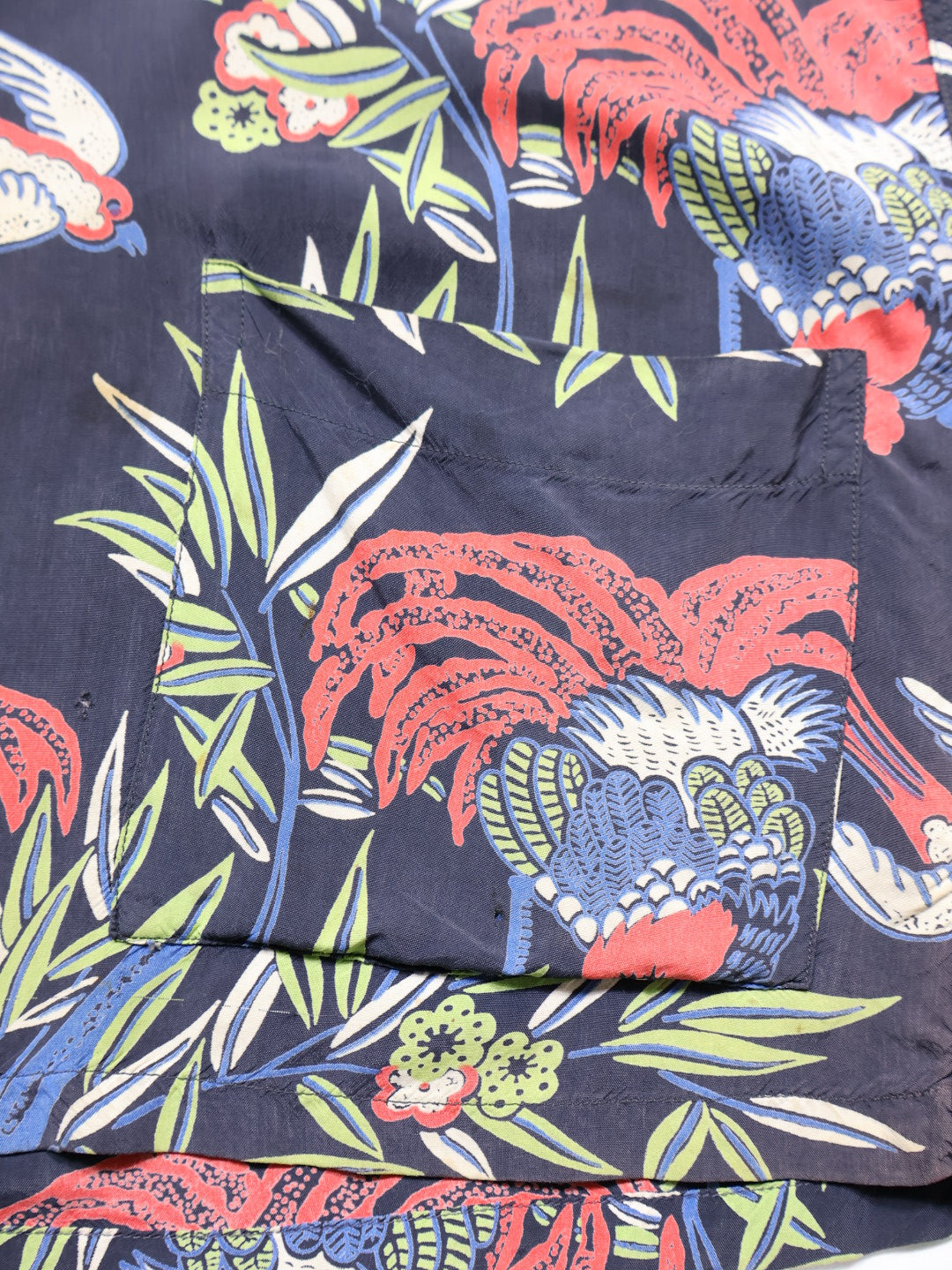 50s NATIONAL Miami Style レーヨンシャツ