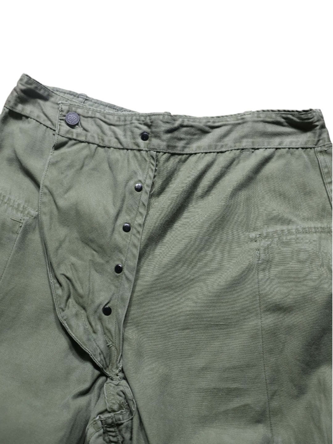 40s US ARMY M-43 Cotton Twill サイドカーゴパンツ