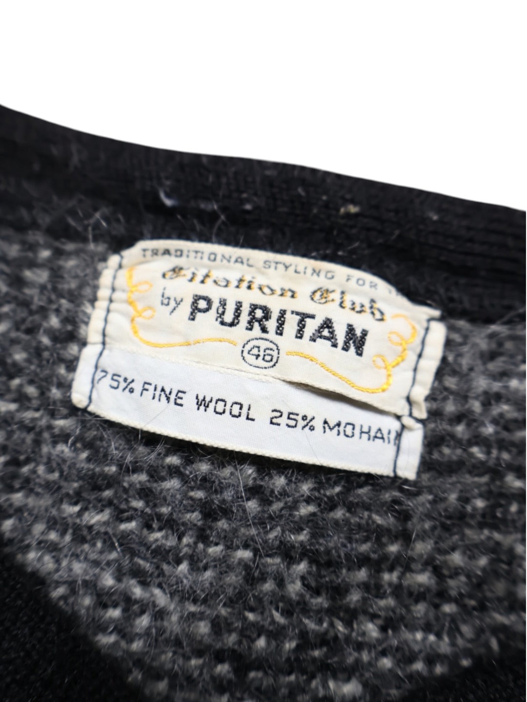 60s PURITAN モヘアカーディガン