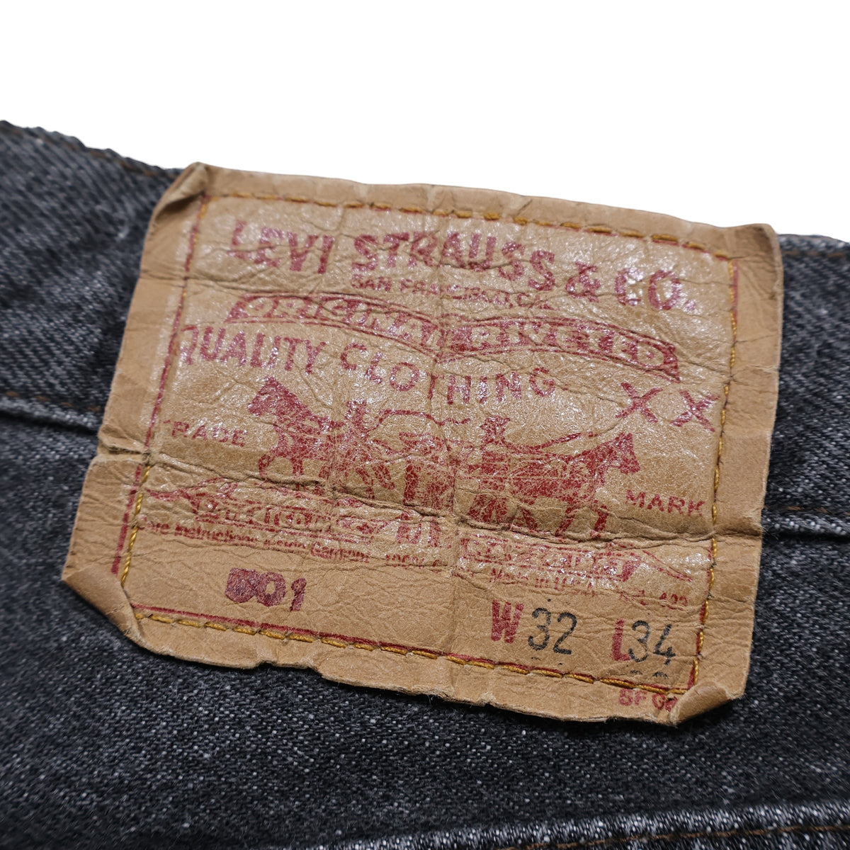 90s Levis 501 USA Black