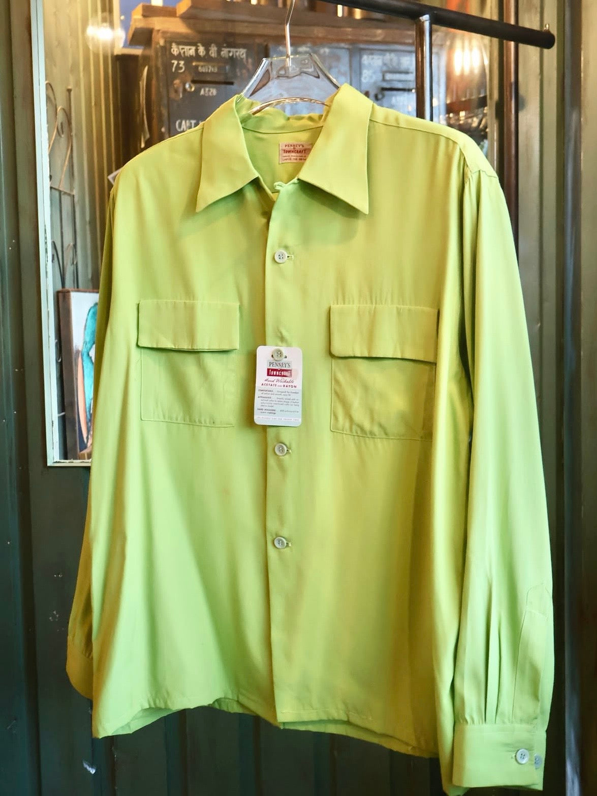 "50s TOENCRAFT ""Dead Stock"" Rayon Acetate シャツ"