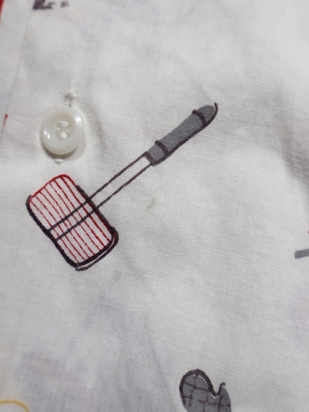 50s Barbecue Pattern 半袖シャツ