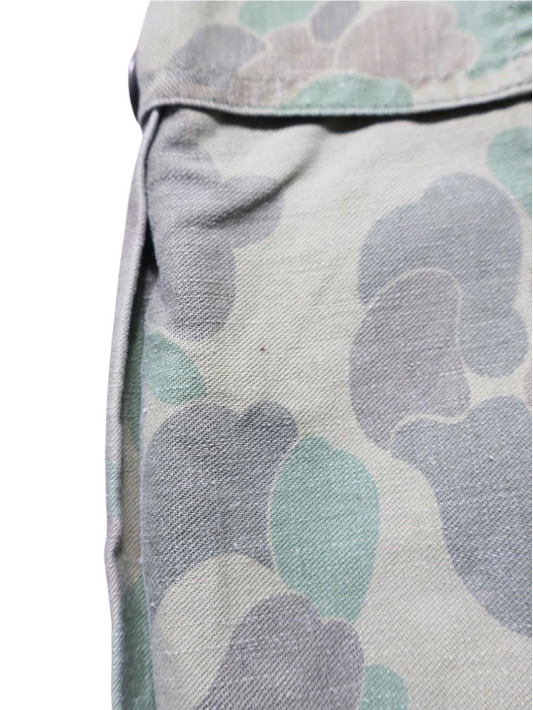 50s M-43 Type Duck Hunter Camo サイドカーゴパンツ