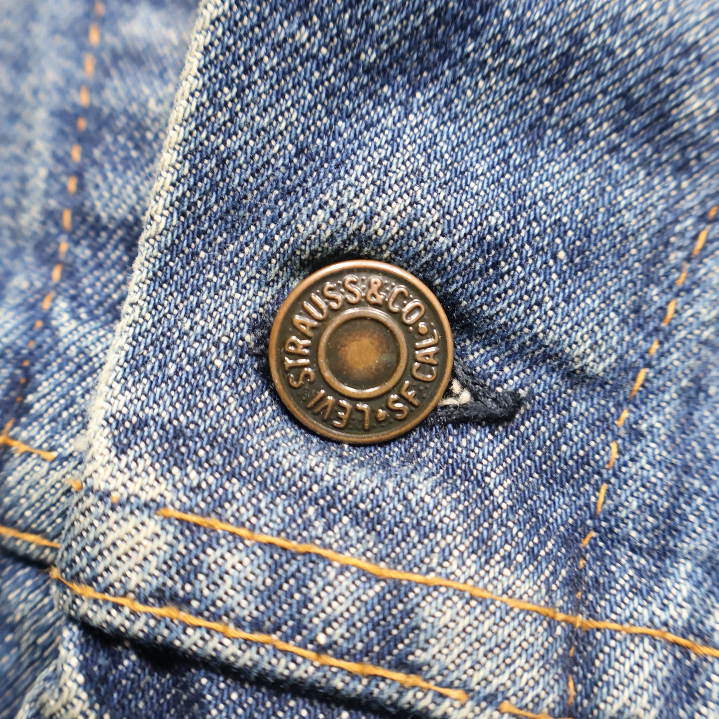 70s Levis 70505 small e デニムジャケット