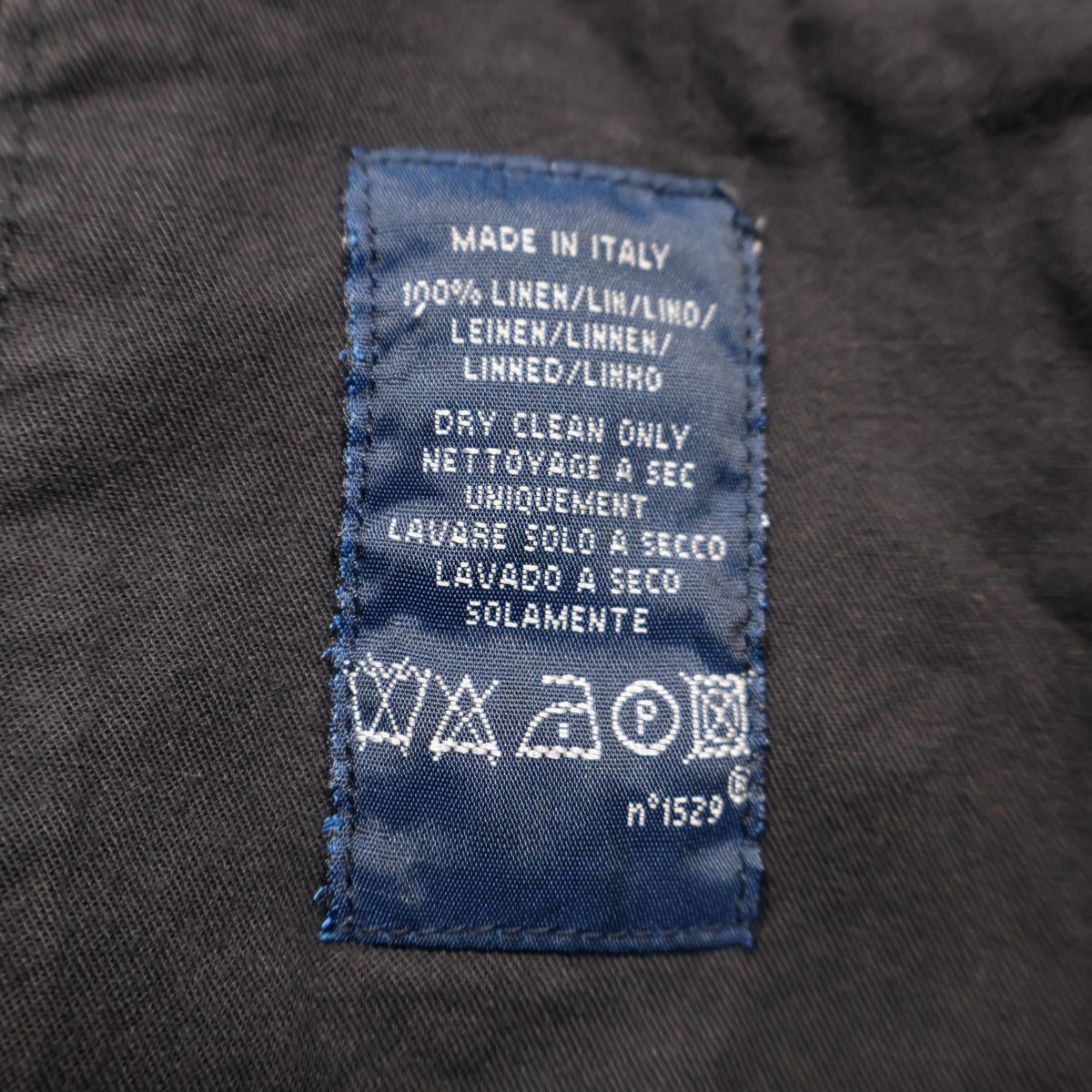 90s Ralph Lauren ブラック リネンパンツ