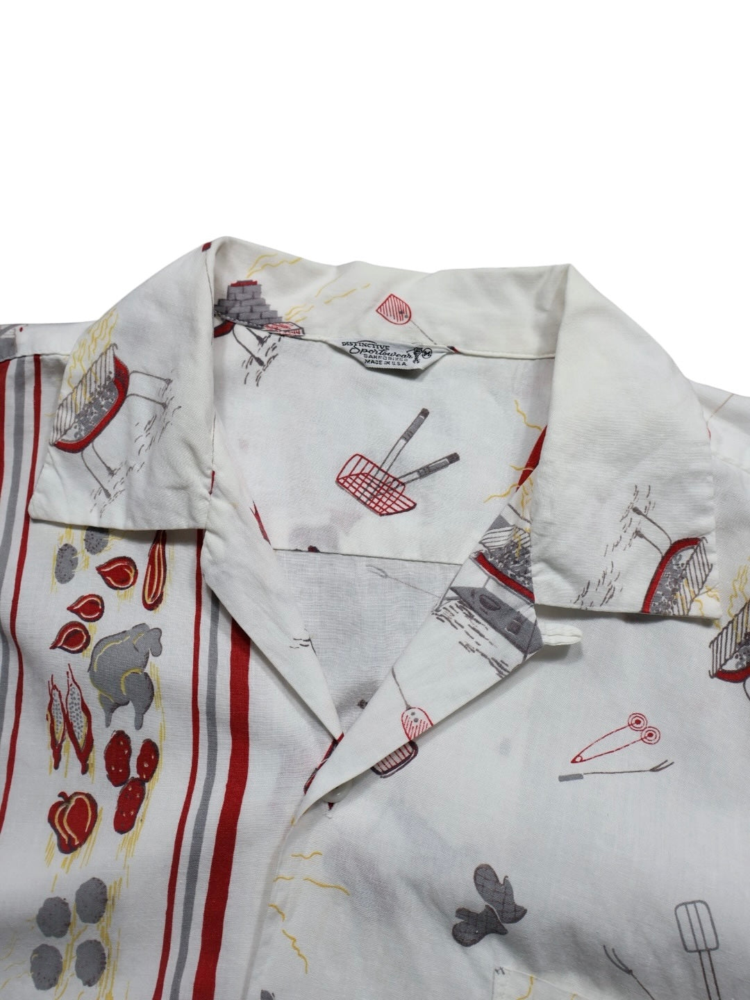 50s Barbecue Pattern 半袖シャツ