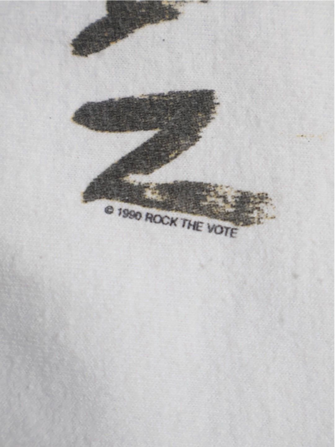 90s Rock The Vote Tシャツ