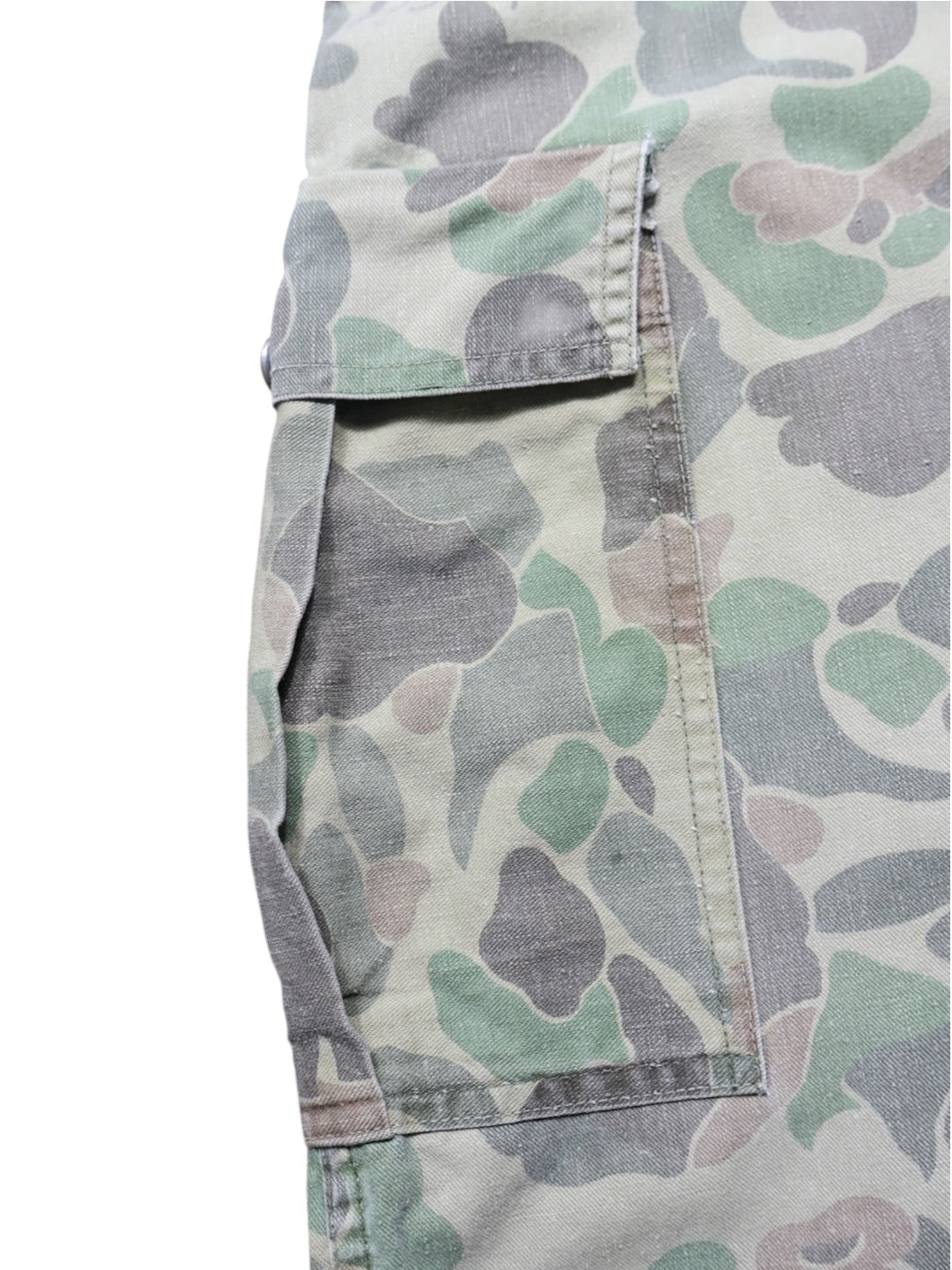 50s M-43 Type Duck Hunter Camo サイドカーゴパンツ