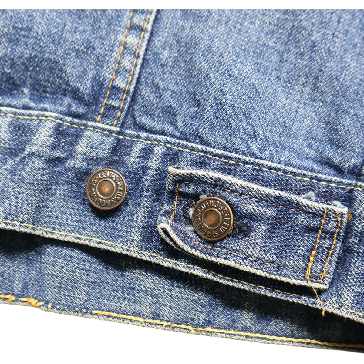 70s Levis 70505 small e デニムジャケット