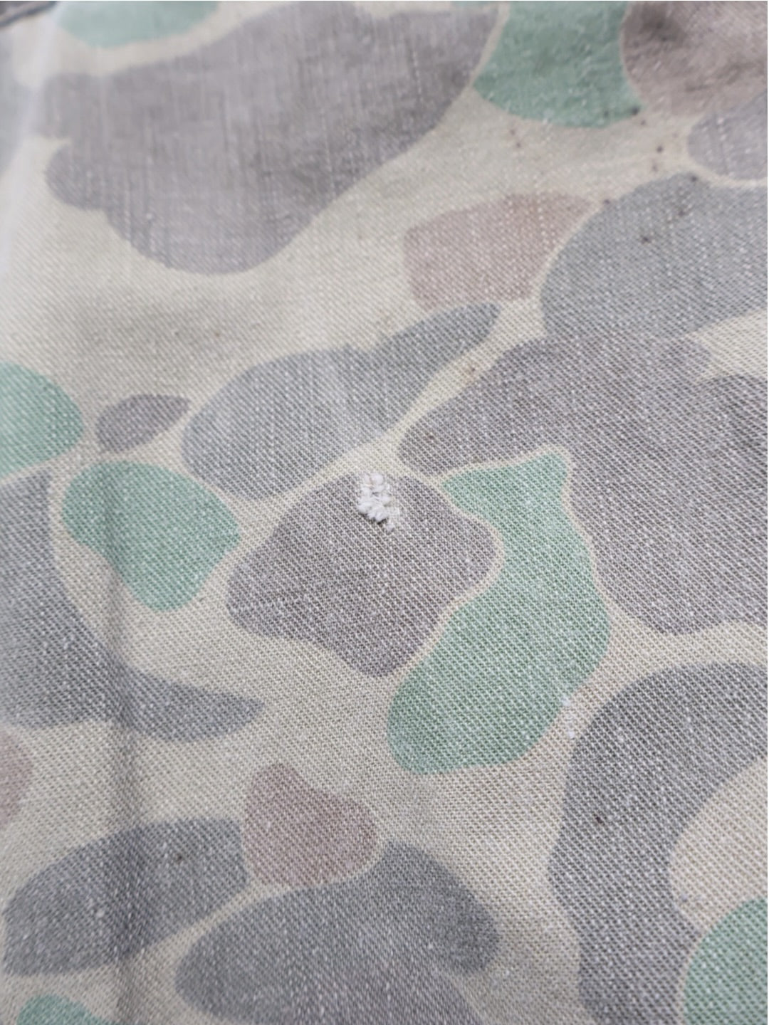 50s M-43 Type Duck Hunter Camo サイドカーゴパンツ