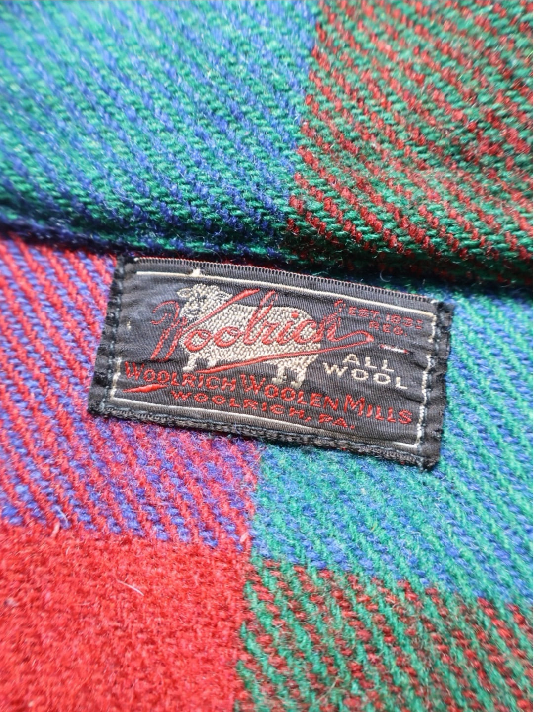 30s Woolrich ウールシャツジャケット