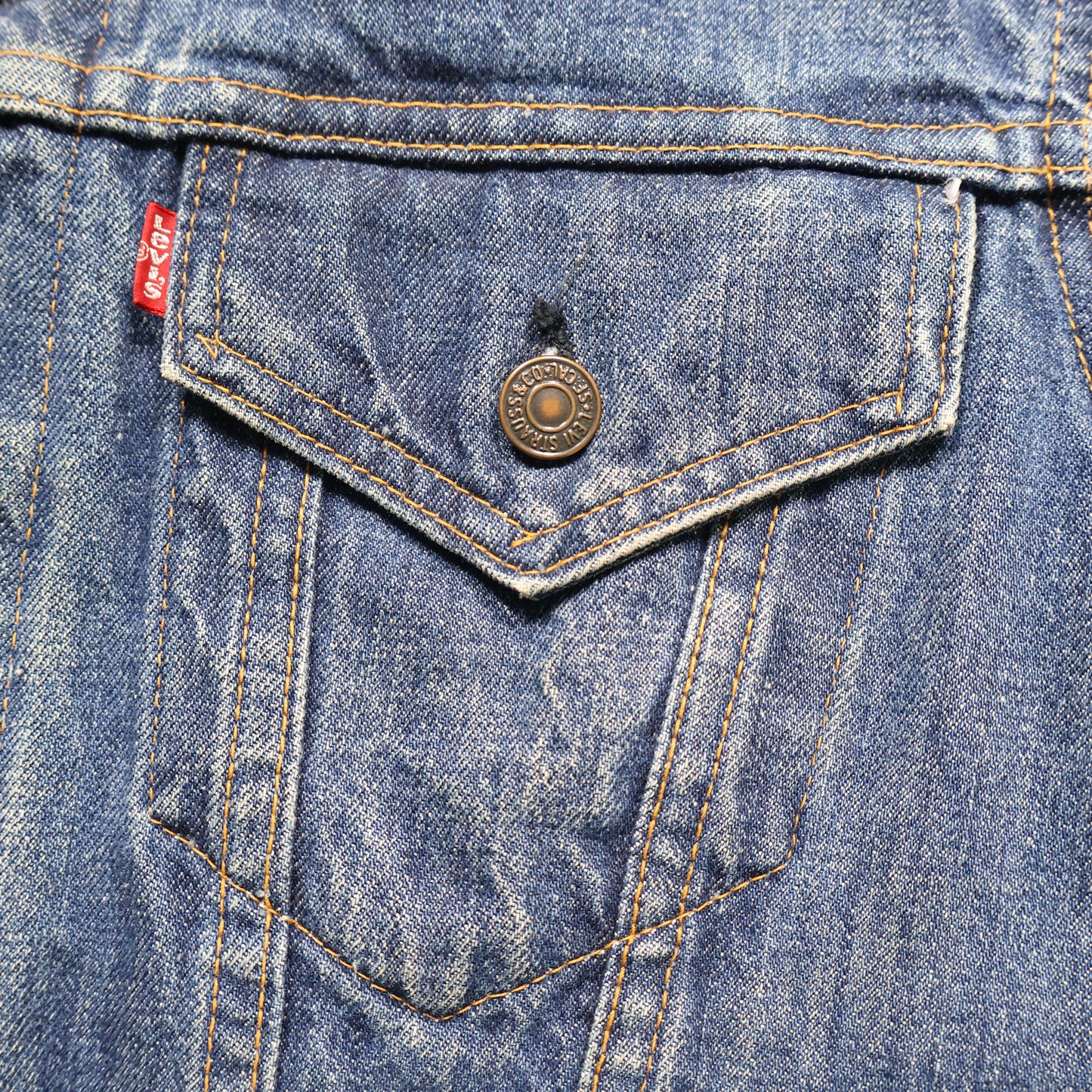 70s Levis 70505 small e デニムジャケット