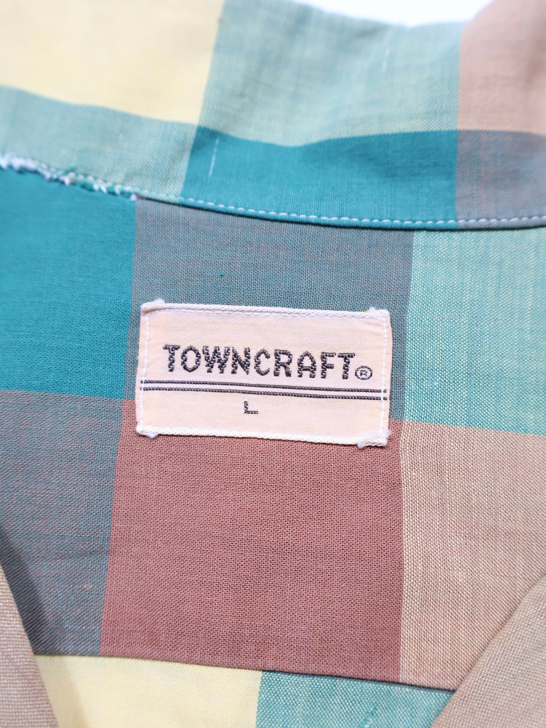 50s TOWNCRAFT コットン開襟シャツ