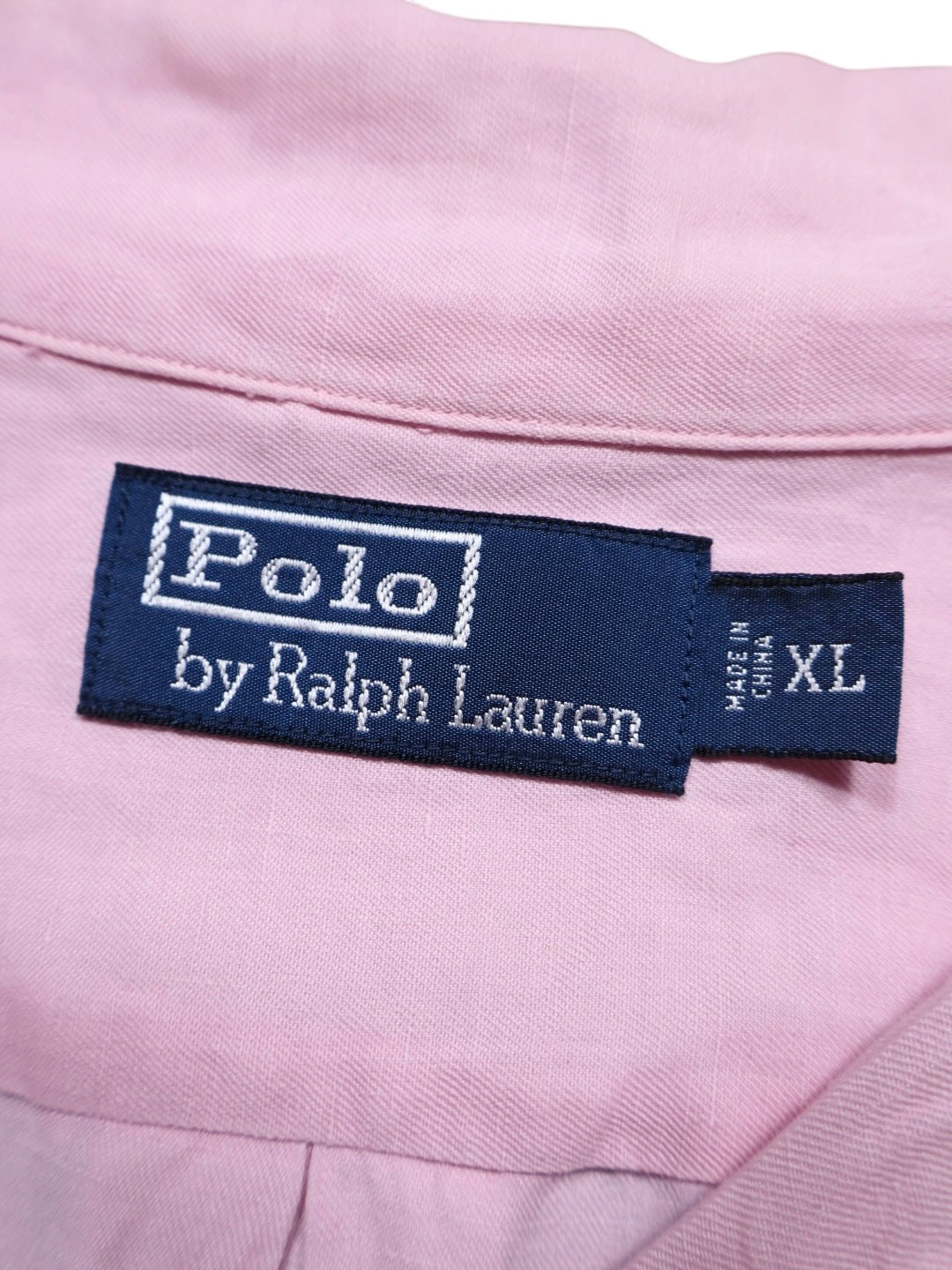 90s Ralph Lauren 半袖開襟シャツ シルク×リネン