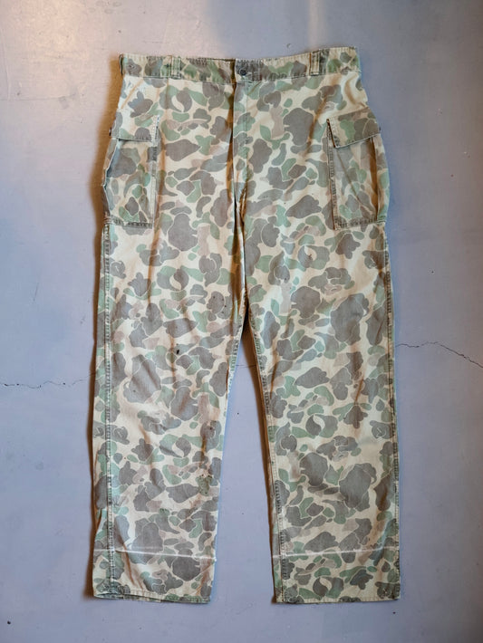 50s M-43 Type Duck Hunter Camo サイドカーゴパンツ