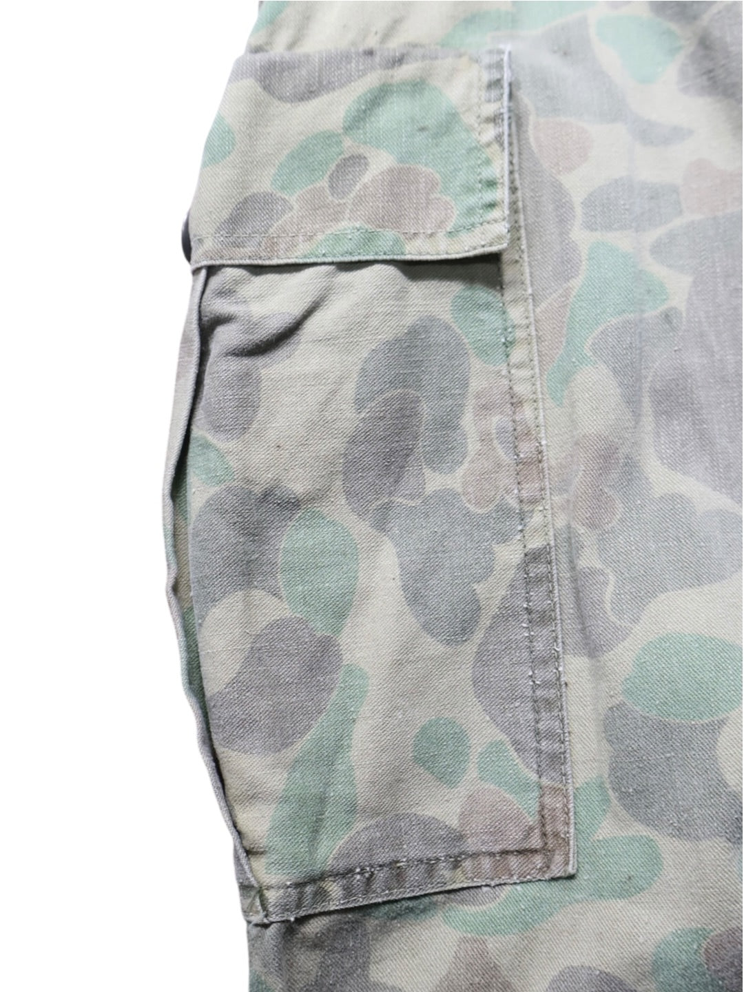 50s M-43 Type Duck Hunter Camo サイドカーゴパンツ
