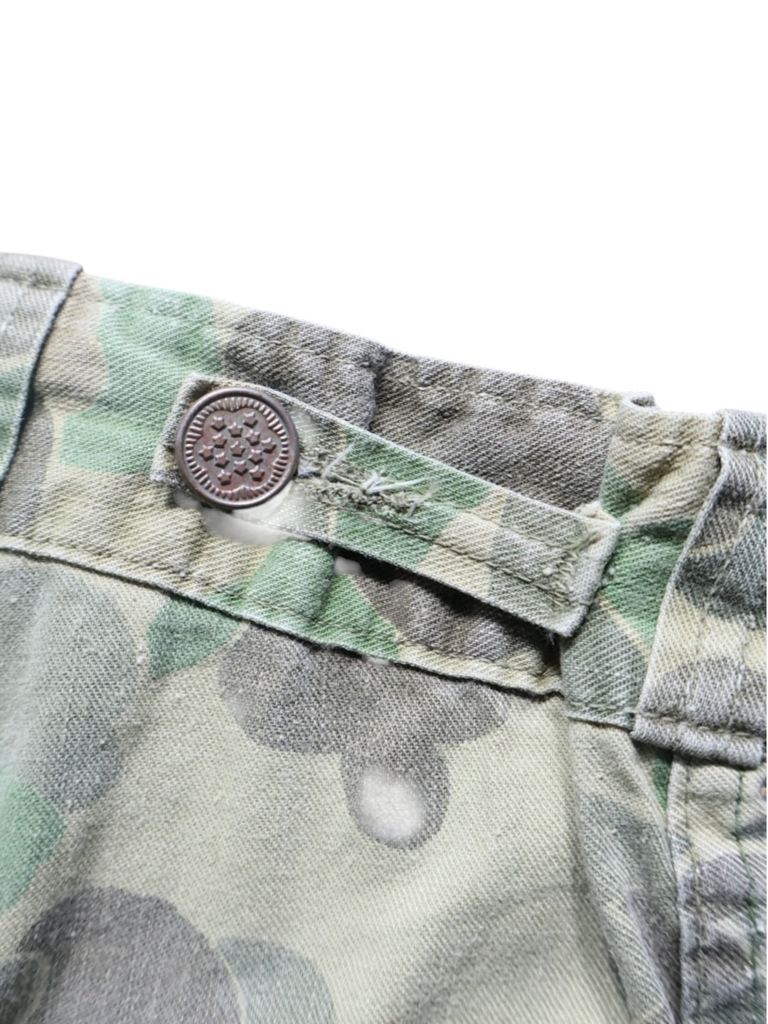 50s M-43 Type Duck Hunter Camo サイドカーゴパンツ