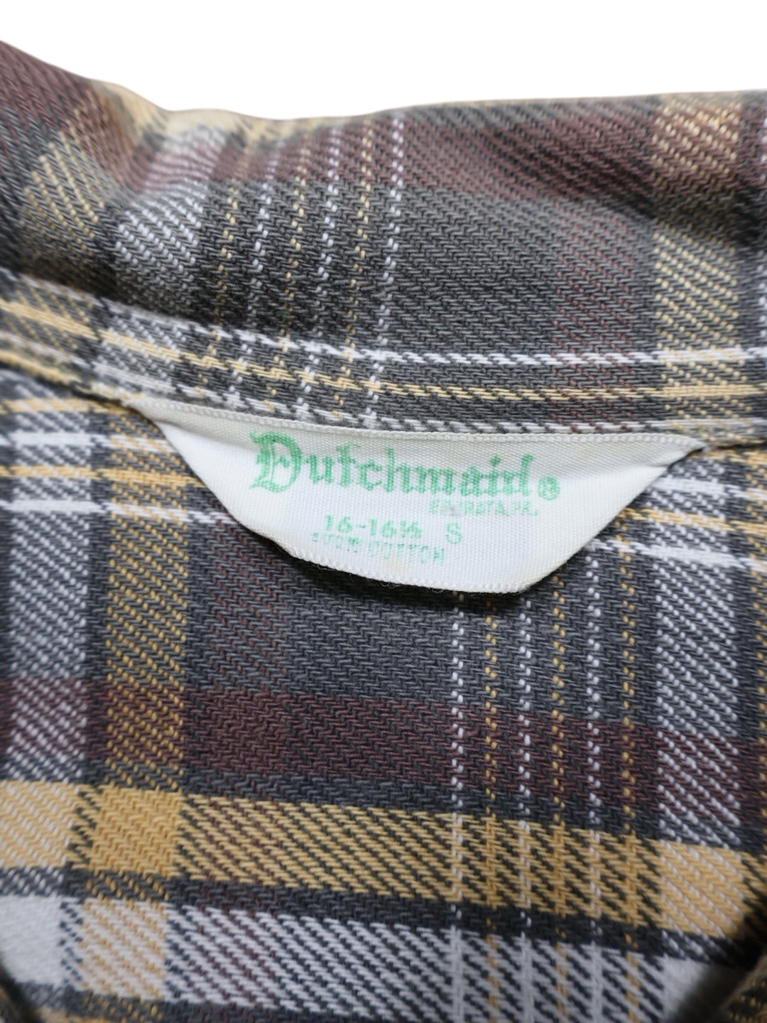 60s Dutchmind 開襟ネルシャツ