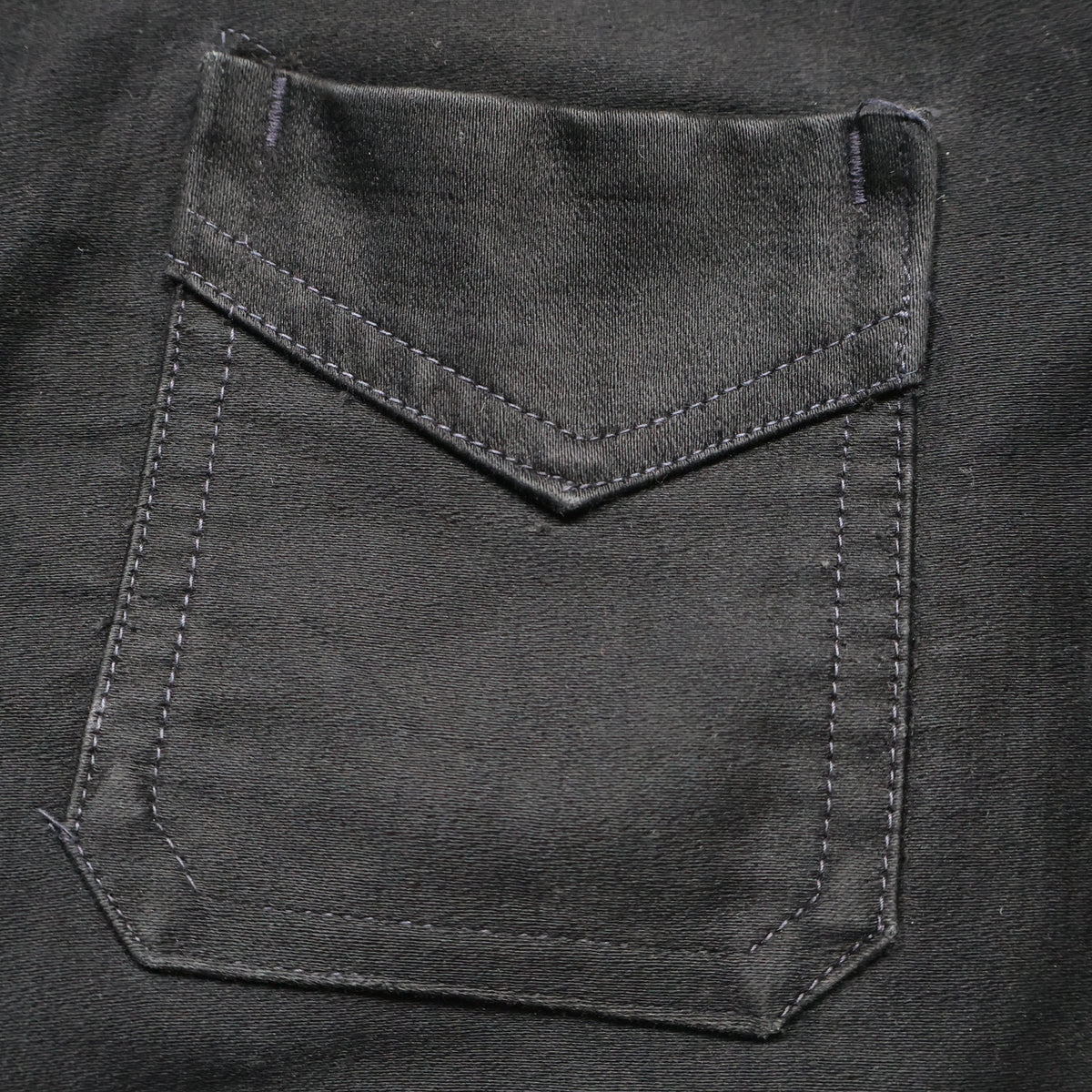 40s A St Michel ブラックモールスキンジャケット