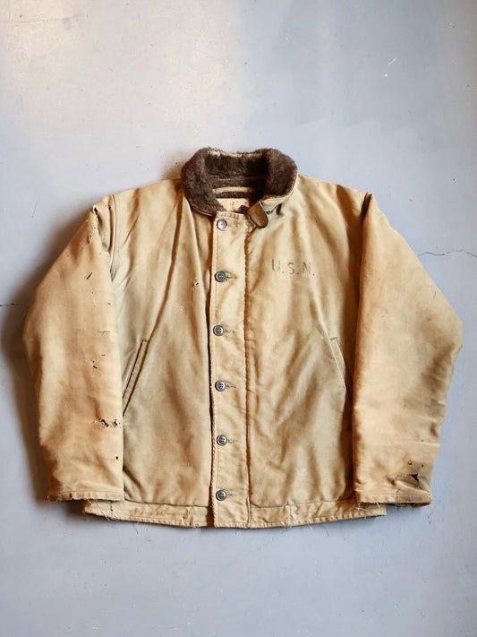 40s US NAVY N-1 デッキジャケット